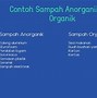 Tuliskan Contoh Limbah Organik Dan Anorganik Yang Umum Ditemui Dalam Kehidupan Sehari-Hari